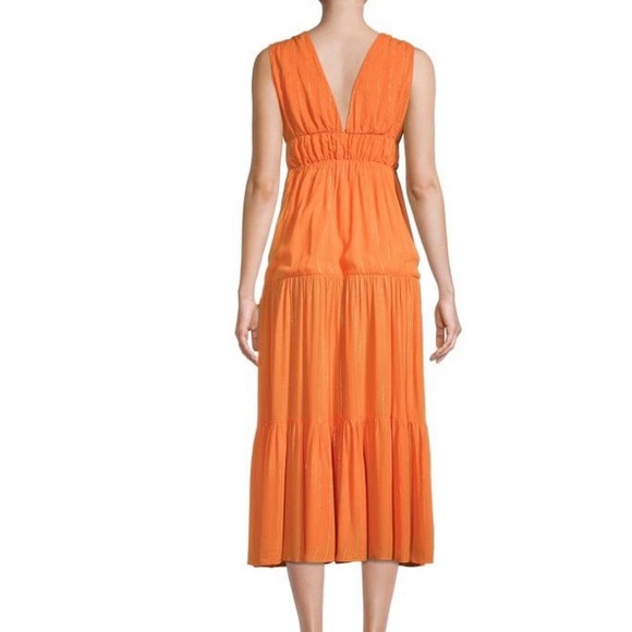 Caara Simone Tassel Tie Peasant Dress - Picture 2 of 3